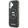 iPhone 17 Karl Lagerfeld IML Karl Head Logo MagSafe tok fekete - 6