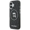 iPhone 17 Karl Lagerfeld IML Karl Head Logo MagSafe tok fekete - 2