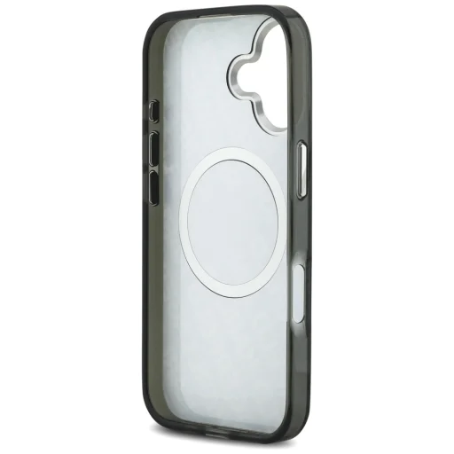 iPhone 17 Karl Lagerfeld IML Karl Head Logo MagSafe tok fekete - 7