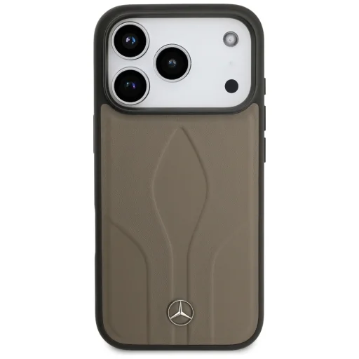 iPhone 17 Pro Mercedes bőr "The Move" MagSafe tok taupe - 3