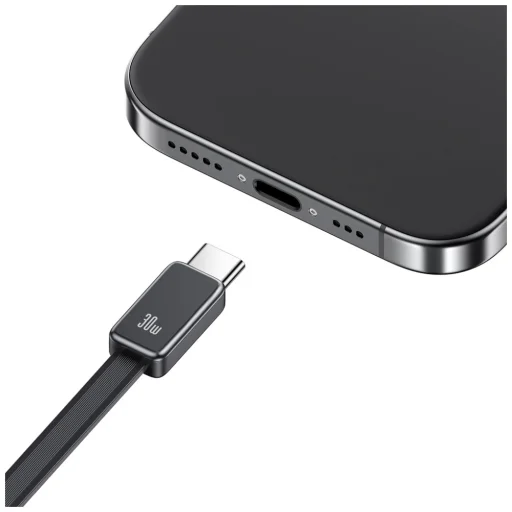 USAMS Xiang Sorozat CC296 30W 1xUSB-C 1xUSB-A + USB-C kábel fehér - 7