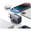 USAMS CC305 T66 45W GaN 2xUSB-C fali töltő matt thumbnail