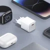 USAMS fali töltő 1xUSB-C PD 20W (csak fej) PD3.0 Gyors Töltés fekete X-ron Sorozat CC183TC01 thumbnail