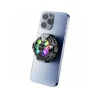 iOS és Android Fekete Techsuit - Phone Cooler (P60) - Mágneses, RGB Fények, Hőmérséklet Kijelző, Alacsony zajszint, Két sebesség - 2