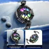 iOS és Android Fekete Techsuit - Phone Cooler (P60) - Mágneses, RGB Fények, Hőmérséklet Kijelző, Alacsony zajszint, Két sebesség - 3