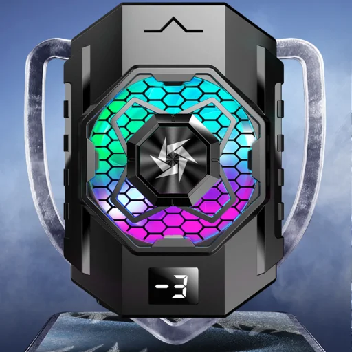 Telefonhűtő Techsuit (SL31) - digitális kijelzővel, fokozatválasztó gombbal, világítással, gyors hűtéssel - Fekete. - 6