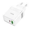 HOCO travel charger USB A + Typ C PD QC3.0 3A 30W N21 fehér thumbnail