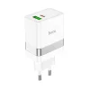 HOCO travel charger USB A + Typ C PD QC3.0 3A 30W N21 fehér thumbnail