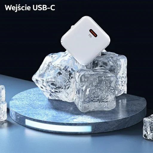 USAMS Falitöltő 1xUSB-C T45 mini 30W (csak fej) PD3.0 Gyors Töltés fekete CC148TC01 (US-CC14) - 5