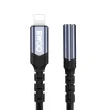BWOO audio adapter cable BZ48 aux 3,5 mm to lightning black thumbnail
