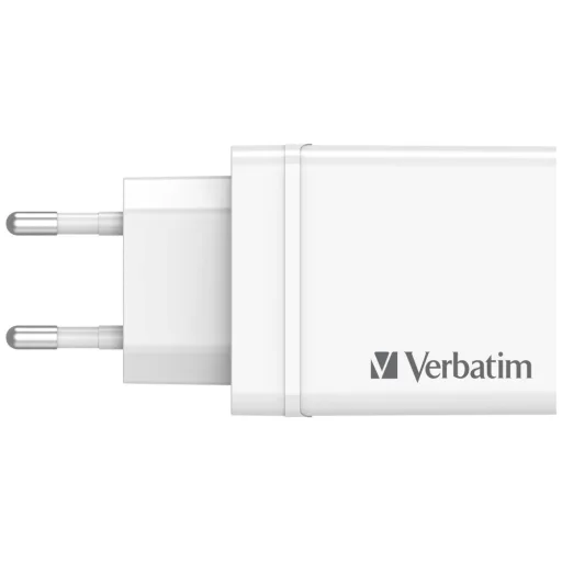 Verbatim 30W Fali Töltő 3xUSB-A/USB-C PD 3.0 CHR-30EU2 fehér - 3