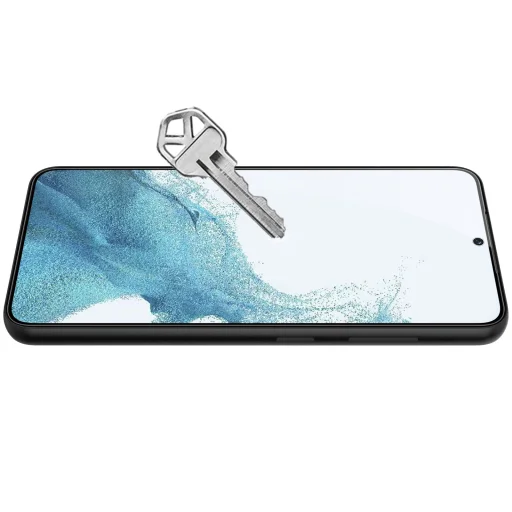 Nillkin Edzett Üveg 2.5D CP+ PRO Fekete Samsung Galaxy S23 üvegfólia - 5