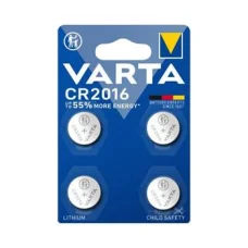 Varta CR 2016 gombelem 4db