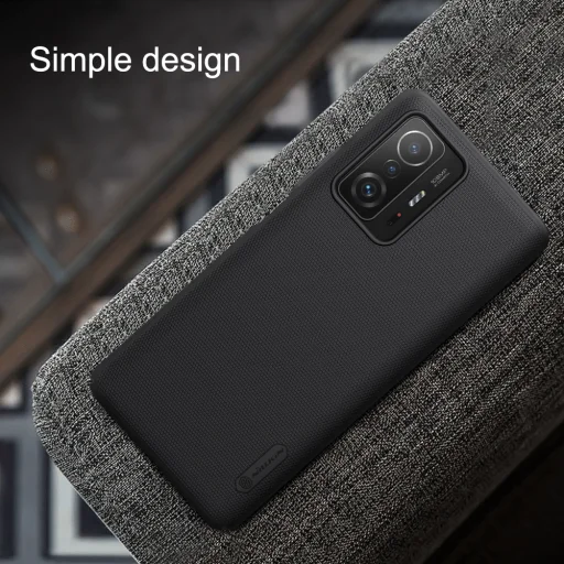 Nillkin Super Frosted Back Cover for Xiaomi 11T/11T Pro Black - 3