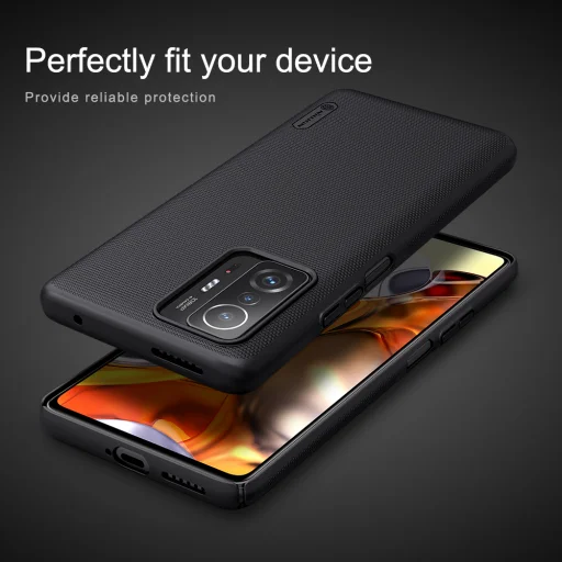 Nillkin Super Frosted Back Cover for Xiaomi 11T/11T Pro Black - 5