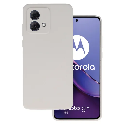 Silicone Lite tok Motorola Moto G84 5G titán - 1