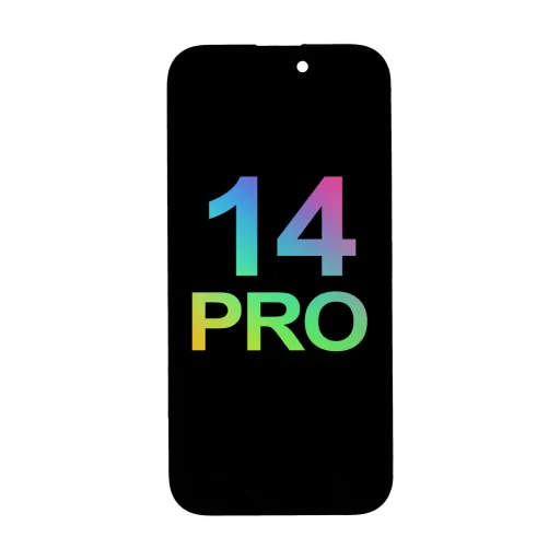 Mecanico OLED kijelző Incell iPhone 14 Pro fekete kerettel - 1