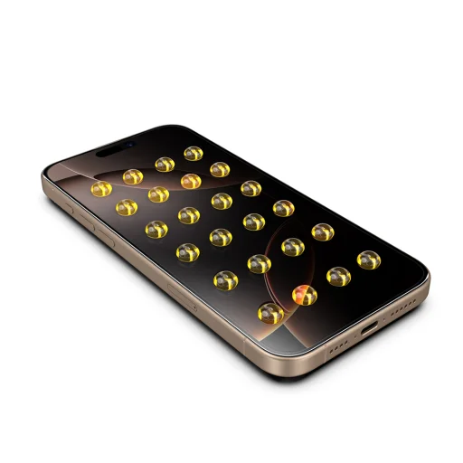 Techsuit - TitanGlass Teljes Lefedettségű (2 darabos csomag) - iPhone 15 Pro - Adatvédelmi üvegfólia - 7