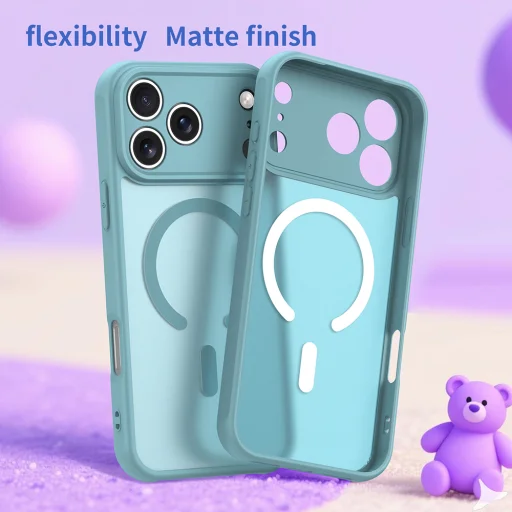 Apple iPhone 17 Pro Max Mint Green Techsuit HaloFrost II MagSafe tok. - 4