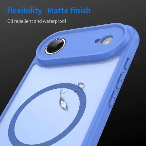 iPhone 17 Air Sky Blue Techsuit - HaloFrost II MagSafe tok - 7