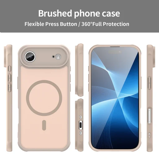 iPhone 17 Air Techsuit HaloFrost II MagSafe - Gold tok - 11