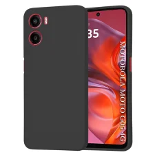 Motorola Moto G05 / E15 Fekete Techsuit SoftFlex tok