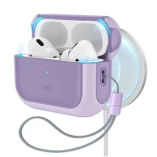 Apple AirPods Pro 3 ESR Orbit Hybrid HaloLock - Levendula tok