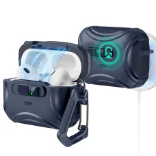 Apple AirPods Pro 3 Kék ESR - Cyber FlickLock HaloLock tok