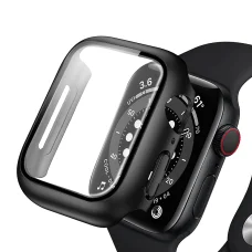Apple Watch 7 41mm Fekete ANANK kijelzővédő tok