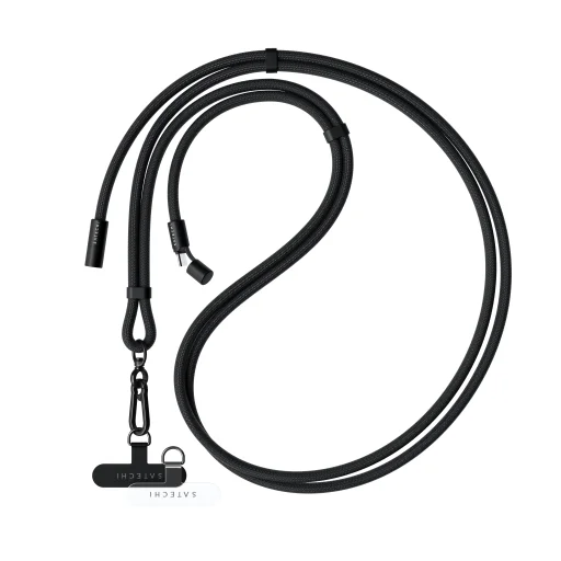 Satechi OntheGo Crossbody Lanyard Cable - Black - 4