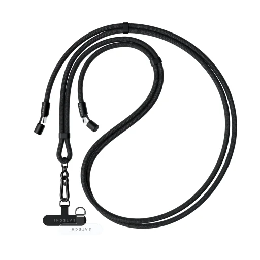 Satechi OntheGo Crossbody Lanyard Cable - Black - 10