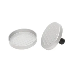 Home GRT06 hamburger prés, bordázott alumínium, átmérő 115 mm