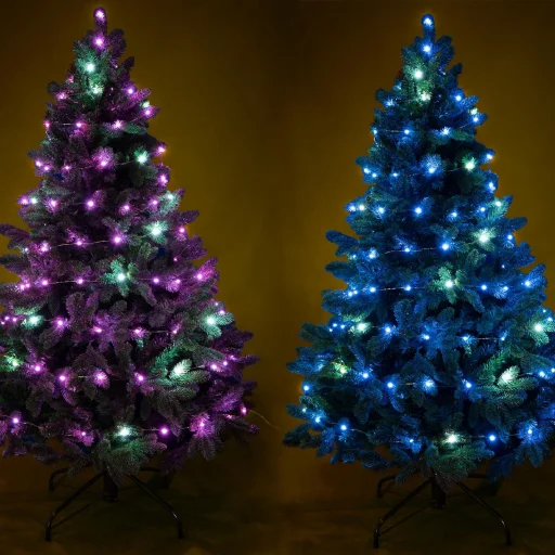 Home ML 112 RGB micro LED-es fényfüzér, 10 m / 100 db RGB micro LED, 12 fényprogram, távirányító, USB csatlakozó, kül- és beltéri kivitel - 2