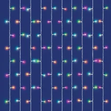 iSparkle LEDS120DV LED-es fényfüzér, 11,9 m / 120 db RGB LED, gömb, applikációval vezérelhető, smart, kül- és beltéri kivitel