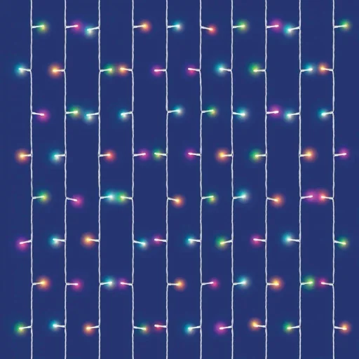 iSparkle LEDS120DV LED-es fényfüzér, 11,9 m / 120 db RGB LED, gömb, applikációval vezérelhető, smart, kül- és beltéri kivitel - 1