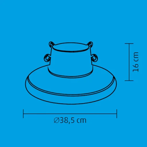Home CTH 02 karácsonyfatalp, max. 2,1 m magas fához, 1,6 l víztartály, 50 - 105 mm átmérőhöz, beltéri - 2