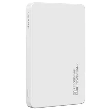 USAMS Induction powerbank 5000mAh 20W PD Fast Charge white CY Series 5KCD23103 (US-CD231)