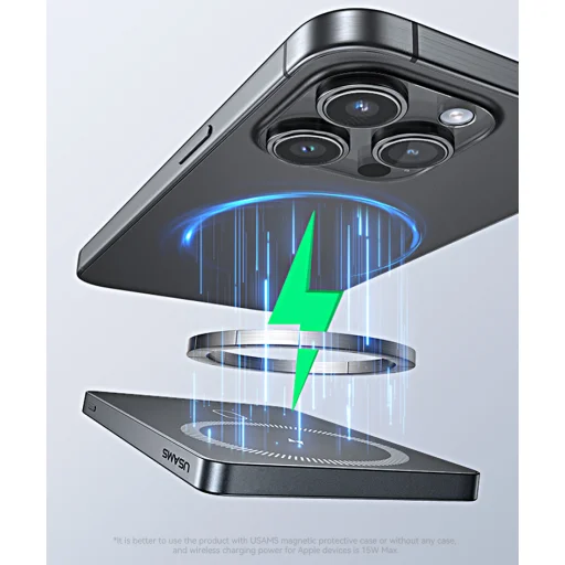 USAMS Induction powerbank 5000mAh 20W PD Fast Charge white CY Series 5KCD23103 (US-CD231) - 12