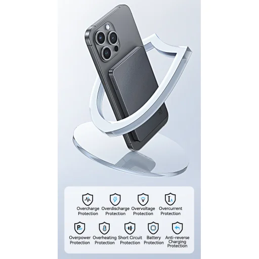 USAMS Induction powerbank 5000mAh 20W PD Fast Charge white CY Series 5KCD23103 (US-CD231) - 13