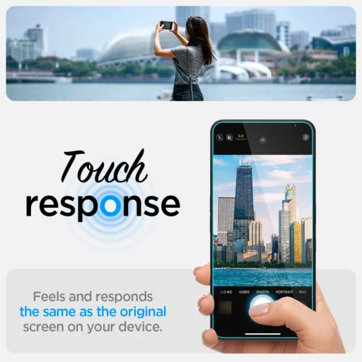  Nothing Phone 3 Átlátszó Spigen Glas.tr ”ez Fit” Edzett üveg 2 darabos üvegfólia - 12