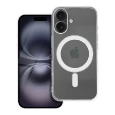 iPhone 16 átlátszó, 2 mm vastag tok MagSafe kompatibilis (kameravédelemmel)