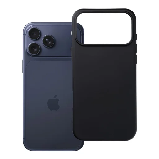 iPhone 17 Pro Max szilikon tok fekete - 11