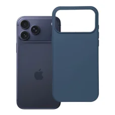 Szilikon tok iPhone 17 Pro / 18 Pro készülékhez, sötétkék