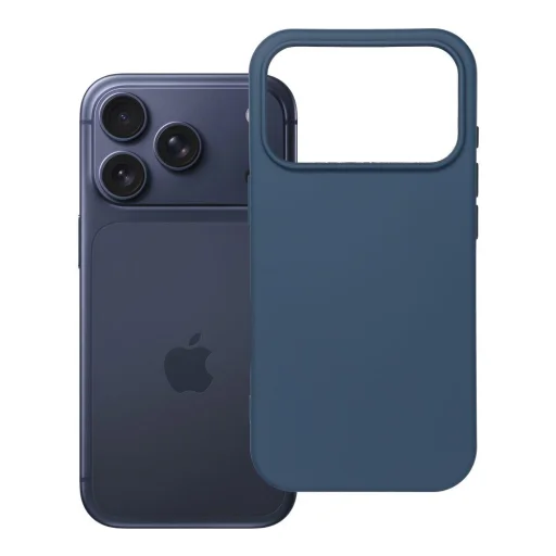 iPhone 17 Pro silikónové puzdro modré - 11
