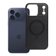 iPhone 18 Pro Max / 17 Pro Max čierne puzdro Gentleman Mag Cover kompatibilné s MagSafe