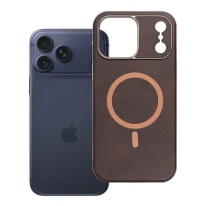 iPhone 18 Pro Max / 17 Pro Max hnedé puzdro Gentleman Mag Cover kompatibilné s MagSafe