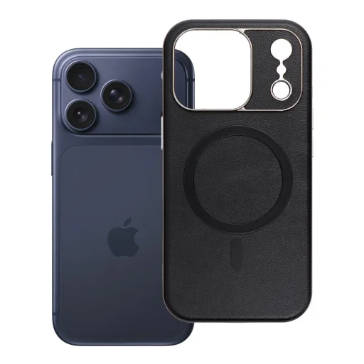iPhone 17 Pro GENTLEMAN MAG Sklenený kryt čierny - 9