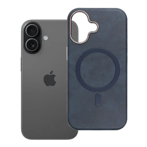 iPhone 17 námornícka modrá GENTLEMAN MAG COVER puzdro - 1