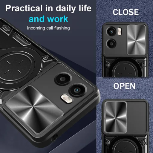 Motorola Moto G05 / E15 Fekete Techsuit CamGuard Pro tok - 3