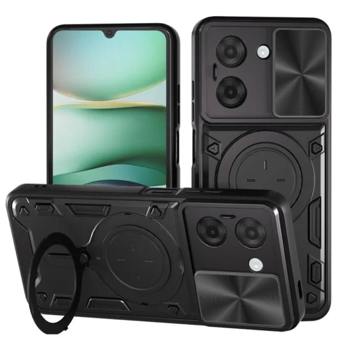 Xiaomi Redmi A5 4G Standard Techsuit CamGuard Pro Fekete tok - 1